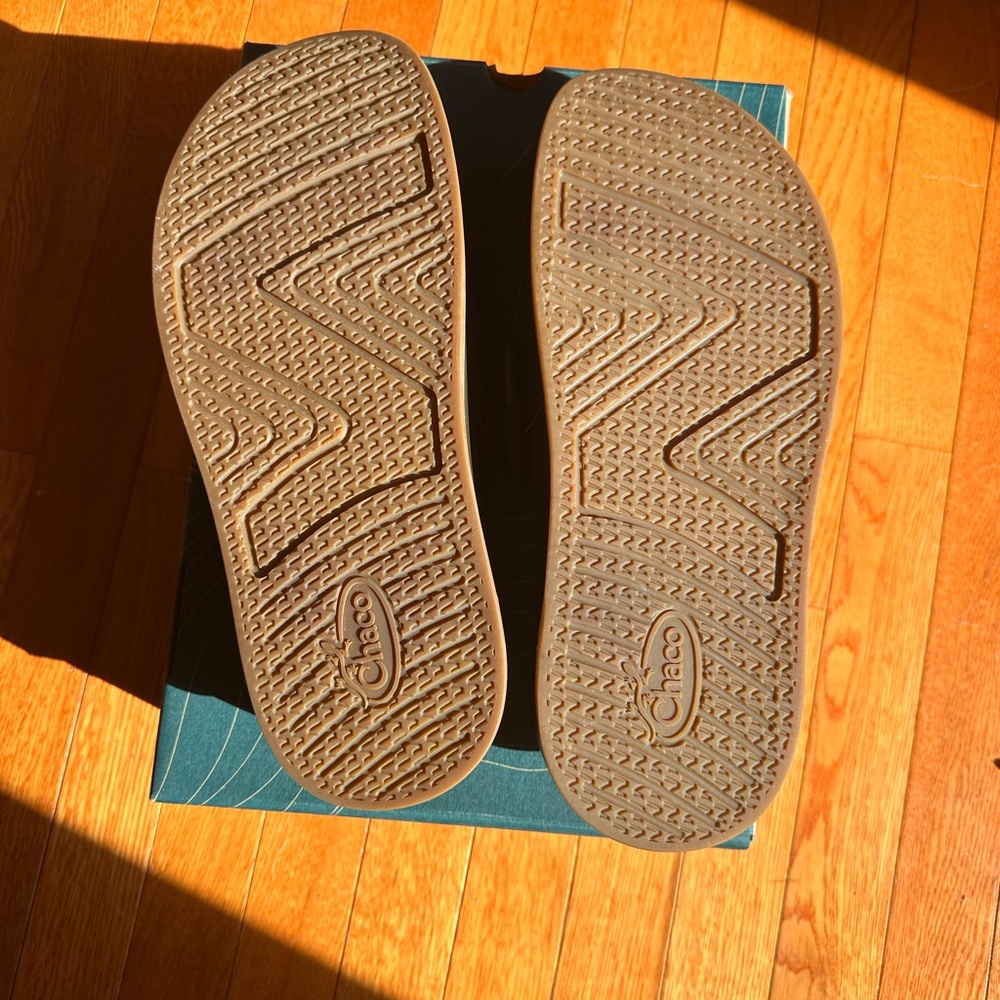 Chacos Olive Green Double-Strap Slide Sandals with Buckle - Picture 3 of 3
